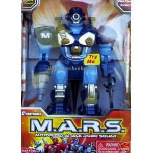   MARS Motorized Attack Robo Squad Cybotronix Limited Black Toys