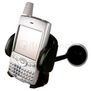 new generic universal cellphone pda holder windshield mount black 