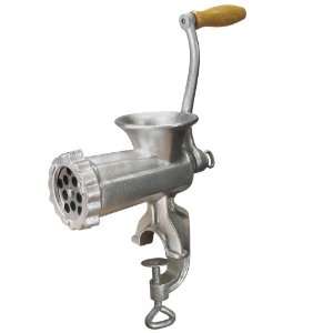  New   8 Tinned Manual Meat Grinder with C Clamp by Weston 
