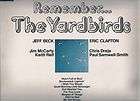   Remember the Yardbirds Greatest Hits JEFF BECK Eric Clapton NMT  