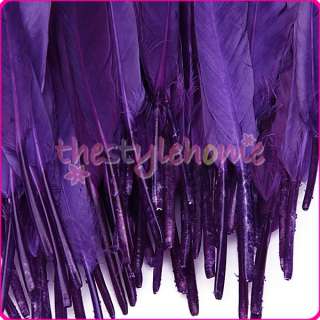   Feather 4 6inch Art Home Deco Craft Millinery DIY 5 Colors U Pick