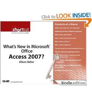 What?s New in Microsoft Office Access 2007?, Digital Shortcut Alison 