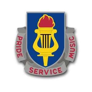  United States Army School of Music Unit Crest Decal 