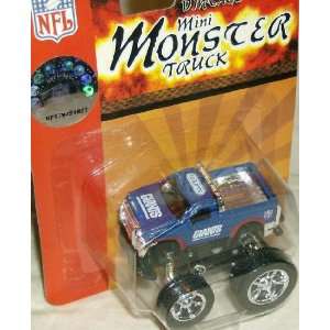  New York Giants 2004 Vintage Logo Mini Monster Truck NFL 