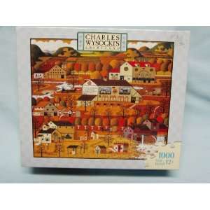  Charles Wysocki 1000 Piece Jigsaw Puzzle Titled, Amish 