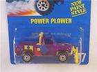 Power Plower metf Purple Truck Hot Wheels BLUE Card #127 Vtg