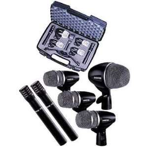   Shure PGDMK6 PG 6 Piece Drum Microphone Package Musical Instruments