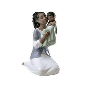  Lladro Nao Porcelain Figurine In Loving Arms