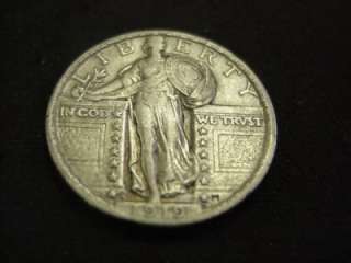 1919 D STANDING LIBERTY QUARTER EXTREMELY FINE XF +++++  
