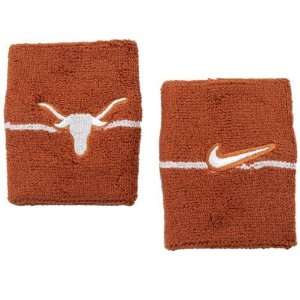  Nike Texas Longhorns Burnt Orange Game On Wristband 