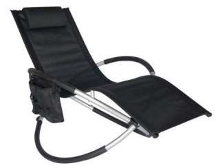 New Orbital Recliner Patio & Deck Chaise Lounge Chair  