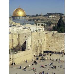 Western Wall and Dome of the Rock, Old City, Jerusalem, Israel, Middle 