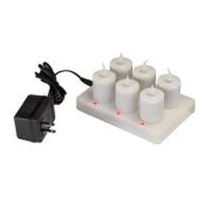 Westek 75206 LED Rechargeable Candle Kit, 6 Pack  