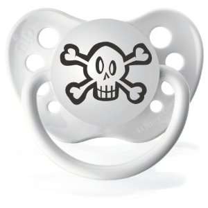  Personalized Pacifiers Skulls White Pacifier Baby