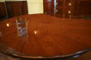 56 Round to Oval Ralph Lauren Henredon Dining Table  