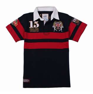KEVINGSTON VINTAGE ENGLAND NO.15 RUGBY POLO JERSEY MULTIPLE SIZE 