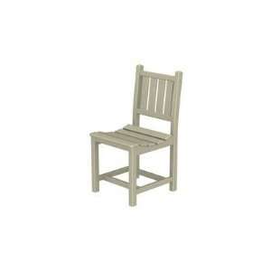   Recycled Plastic Traditional Dining Chair Patio, Lawn & Garden