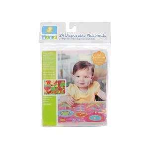 Especially for Baby 24 Disposable Place Mats Table Toppers   Girls