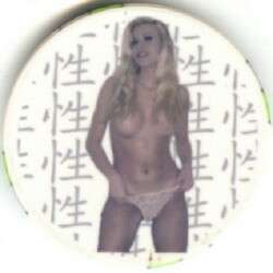 10g ceramic Sexy Bikini Girls poker chip samples #192  