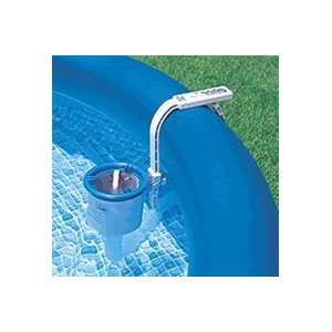   Deluxe Wall Mount Swimming Pool Surface Skimmer Patio, Lawn & Garden