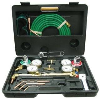 New Oxy Acetylene Welding Cutting Torch Kit Victor Compatible Premium 
