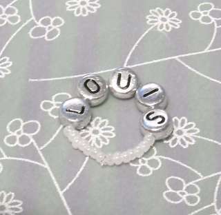 One Direction Friendship RING   5 Name Options   Harry Louis Niall 
