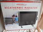 soleus air micathermic radiator room heater new 