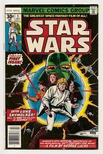 Star Wars #1 1977 Bronze Age Marvel Comic Regular Edition Super High 