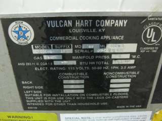 Vulcan Steam Jacket Tilt Soup Kettle w/ Gas Boiler  