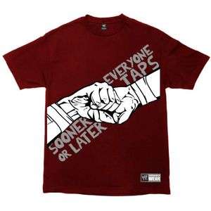 Daniel Bryan EVERYONE TAPS WWE Authentic T Shirt OFFICIAL LICENSED 