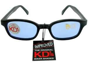 KD Shades Sunglasses Blue Lens   KDs Glasses NEW  