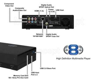 Mede8er MED500X2 High Definition media Player +USB WiFi  