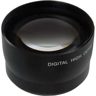 Bower 58mm 2X Professional Telephoto Lens Black for Digital Cameras