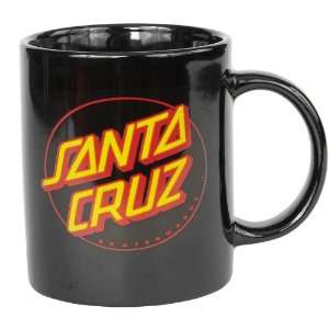  SANTA CRUZ Classic Dot Coffee Mug Black