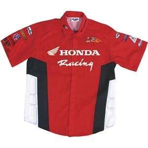  Joe Rocket Honda Team Shirt   X Small/Red/Black/White Automotive