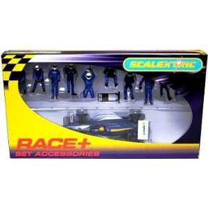  Scalextric  Accessories, Pit Team A, Blue (Slot Cars 
