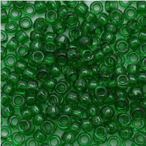  Toho Round Seed Beads 8/0 #7B Transparent Grass Green 8 