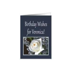 Birthday Wishes for Veronica Card