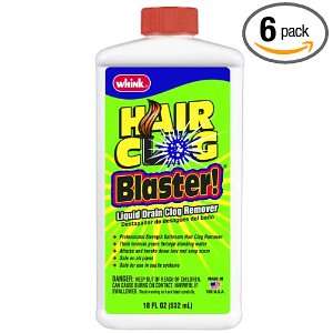  Whink Hair Clog Blaster, 18 Ounce (Pack of 6) Health 