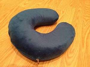 Brand New Memory Foam U Shaped Neck Pillow/Travel Pillow Blue  