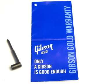 GIBSON CASE CANDY WARRANTY TRUSS ROD WRENCH les paul sg  