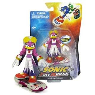   Mini Action Figure + Finger Board Sonic Free Riders Series