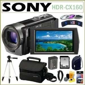  Sony HDR CX160 1080P High Definition 16GB Handycam 