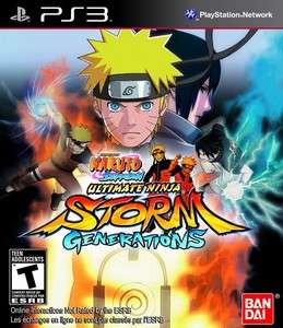 Naruto Shippuden Ultimate Ninja Storm Generations PS3 *NEW 