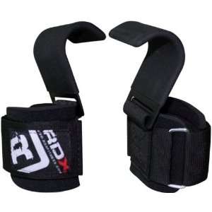   Power Weight Lifting Training Gym Straps Hook bar: Sports & Outdoors