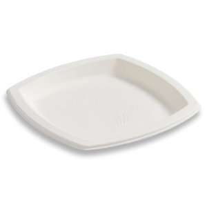  Compostable Square Paper Dessert Plates   Earth Wise Tree 