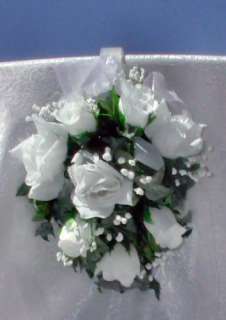 PEW Floral BOWS WEDDING Flowers UR COLORS Medium Sized  