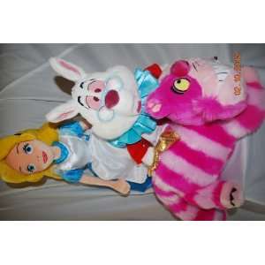   Plush Doll 20 White Rabbit and Cheshire Cat Stuffed Plush EXCLUSIVE