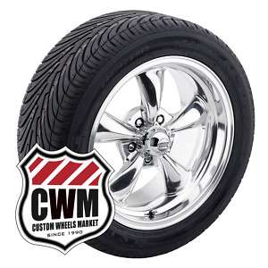   17x7/17x9 Polished Aluminum Wheels Rims Tires for Chevy El Camino 1979