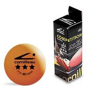  Cornilleau Competition Table Tennis Balls (3) Sports 